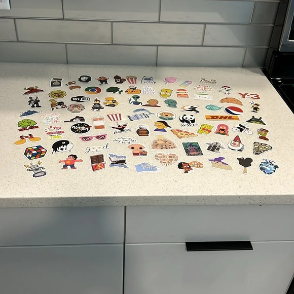 Lot #2  of verity stickers - new - Picture 2 of 5